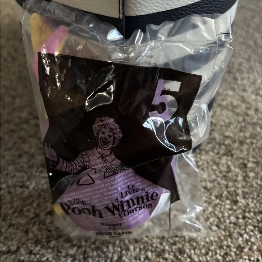 Vintage 1990s McDonald's Winnie the Pooh Happy Meal Plush Set of 4 NIP